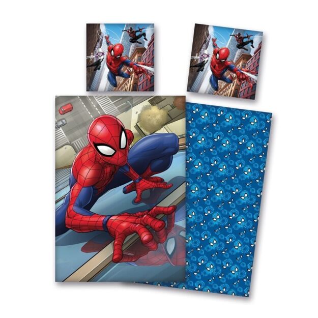 DUVET COVER SPIDERMAN 135X200+80X80CM 100% COTTON
