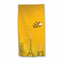 BEACH TOWEL TOUR DE FRANCE YELLOW  70X140CM 100%COTON