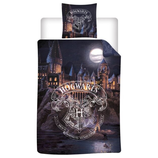 DUVET COVER HARRY POTTER 140X200+65X65CM POLYCOTON 52F