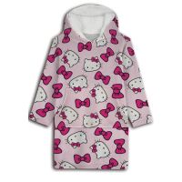 SWEAT PONCHO HELLO KITTY CHILDREN SIZE 7-14Y