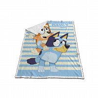 SHERPA BLANKET BLUEY 120X150CM SHERPA