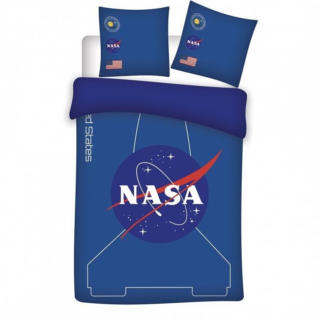 DUVET COVER NASA 140X200+63X63CM MICROFIBER