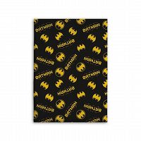 FLANEL BLANKET BATMAN 110X150CM
