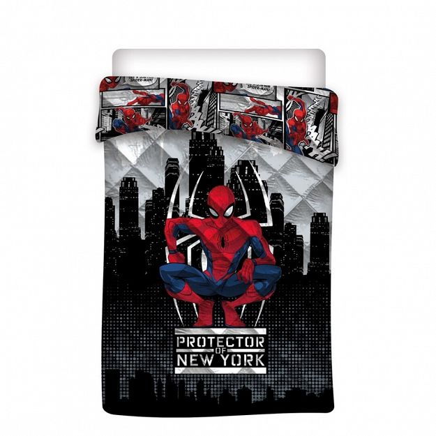 QUILT COVER SPIDERMAN 140X200CM 100% POLYESTER