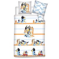 DUVET COVER BLUEY 140X200+65X65CM 100% COTTON