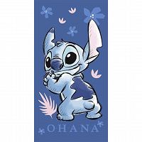 BEACH TOWEL STITCH 70X140CM 100%POLYESTER