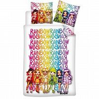 DUVET COVER RAINBOW HIGH 140X200+65X65CM POLYCOTON