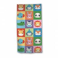 BEACH TOWEL FISCHER PRICE 70X140CM 100%COTON