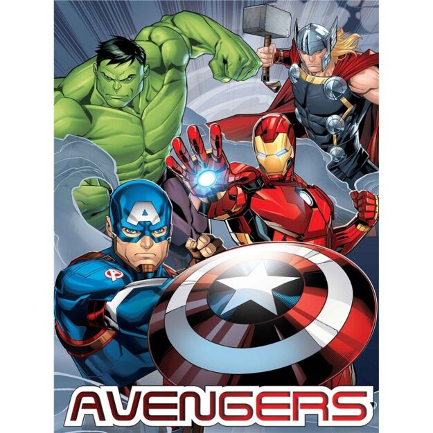 BLANKET AVENGERS-028A 110X150CM FLANEL